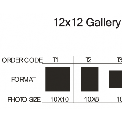 Mats 12x12 Gallery (loose)